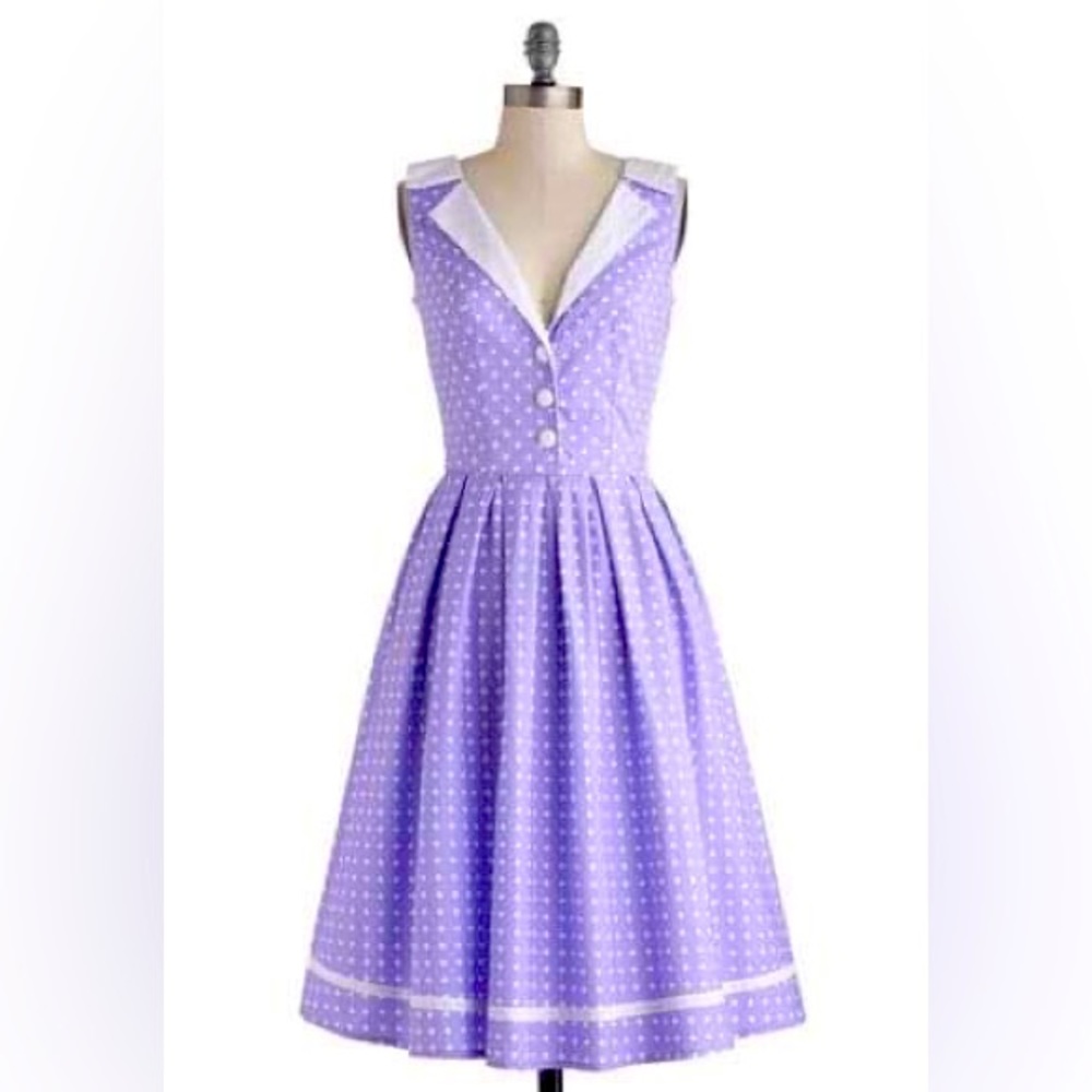 Hell Bunny 50s Style Collared Dress